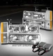 88-93 CHEVY/GMC C/K 1500 2500 3500 CRYSTAL HEADLIGHTS CHROME W/BUMPER+50W 6K HID