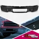 Black Steel Front Bumper Cover Face Bar w/o Fog Lamp Hole for 09-14 Ford F-150