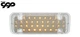 1971 72 Chevy Truck United Pacific Bright LED Retro Parking Lights Clear Lens