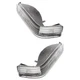 Pair of Daytime Running Lights Fits Jeep Grand Cherokee 1993-1996 By CH2521120