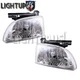 Headlights Headlamps For 2000-2002 Chevy Cavalier Pair Left right set Headlights Headlamps For 2000-2002 Chevy Cavalier Pair Left right set