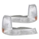 Fits 1998-2000 Ford Ranger Clear Corner Signal Bumper Parking Lamps Left+Right