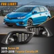 Fog Lights for 16-18 Scion Toyota Corolla iM Driving Lamp Wiring Kit Clear Glass