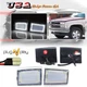 4X Clear White LED Front Side Marker Light For 88-93 Chevy Truck Pickup C/K 1500