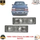 Turn Signal Lights Lens and Housing LH & RH For 1990-1993 Chevy & GMC C/K Series