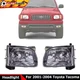 Headlight Assembly Halogen Driver & Passenger Side For 2001-2004 Toyota Tacoma