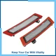Pack (2) 63147274433 Front Bumper Reflector Side Marker Red for BMW XDrive35d