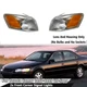 2x Front Corner Light For 1997-1999 Toyota Camry US-Spec Lens And Housing Only