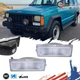 For 1984-1996 Jeep Cherokee XJ/Comanche Chrome Parking Signal Bumper Lights Lamp