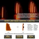 Amber LED Sequential Turn Signal Lamp Corner Lights For 94-1997 Chevy Blazer S10