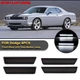 Smoked White LED Side Marker Light For 08-14 Dodge Challenger RT 11-14 Charger