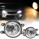 2006 Scion XA Pair Clear Lens Halogen Lamp Fog Light Fit Quality Replacement T4
