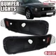 Black Bumper Lights Fits 2005-2009 Ford Mustang Parking Signal Left+Right 05-09