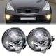 Pair Fog Lights Driving Lamp For Nissan Infiniti G25 G37 Q60 Sedan 2010-2014