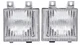 OER Park Lamp Assembly Set For 1983-1986 Chevy and GMC Trucks & Suburbans