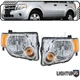 Pair LH RH Halogen Headlights for FORD 08-12 ESCAPE 