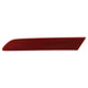 MA1185105 New Replacement Rear Passenger Side Inner Bumper Cover Reflector CAPA