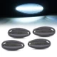 LED Side Marker Lights For GMC Sierra 2500 3500 2001-2007 Dually Bed White Lamp LED Side Marker Lights For GMC Sierra 2500 3500 2001-2007 Dually Bed White Lamp