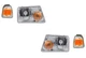 Headlights Turn Signals For Ford Ranger 2006-2011 XL XLT Sport Except STX