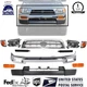 New Front Bumper Face Bar Chrome Steel Kit For 1996-1998 Toyota 4Runner 11 Pcs