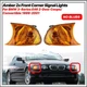 Front Corner Signal Parking Lights For BMW 3Series E46 2-Door Pre-LCI 1999-2001