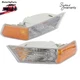 Turn Signal Directional Lamp Parking Light Front Pair Set for 07-17 Patriot Jeep