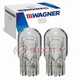 2 pc Wagner Rear Turn Signal Light Bulbs for 2009-2018 Chevrolet Camaro ie