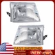Fits For 1998-2000 Ford Ranger Headlight Halogen Set Driver and Passenger Side