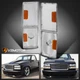 Fits 1988-1993 GMC C/K 1500 2500 3500 Yukon Sierra Clear Corner Signal Lights