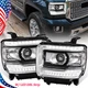 Headlights Set For 2014-2018 GMC Sierra 1500 2015-2019 Sierra 2500 HD 3500 HD