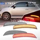 4x Clear LED Front&Rear Side Marker Lights Amber Red For Fiat 500 Sport 500e