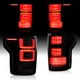 2*VLAND Smoked Full LED Tail Lights For 2015-2020 Ford F150 Rear Brake Lamps