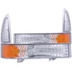 Anzo 511039 Parking Light Assembly Euro Clear Lens Chrome Housing 2pc