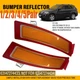 Amber Lens Front Bumper Side Marker Reflector Light For 11-13 BMW E70 X5 LCI1-5X