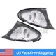 Pair Front Indicator Turn Signal Corner Parking Light For BMW 3 Series E46 02-05