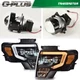 LED DRL HEADLIGHT LAMPS LEFT & RIGHT SIDE FIT FOR 2009-2014 FORD F150