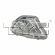 One New TYC Fog Light Lens / Housing Right 19599501 8121150090 for Lexus