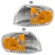 Fits 1998-02 CHEVROLET GEO PRIZM Signal Light Lamp Pair Left and Right Set