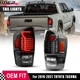 2016-2023 Tail Lights Smoke LED Tube For Toyota Tacoma DRL Rear Brake Lamps L &R