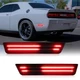 Dynamic Rear LED Side Marker Lights For Dodge Charger 11-14 Challenge 2008-2014