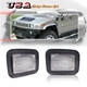 For 03 04 05 06 07 08 09 HUMMER H2 Clear Lens Front Turn Signal Park Light Lamps