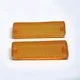 Pair Parking Signal Amber Bumper LENS Fit 89-95 Toyota Pickup 90-91 4RUNNER