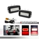 2x Smoked Full LED Rear Foglight, Backup Reverse Lamps For Mercedes W463 G-Class