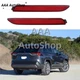 For Toyota Sienna 2010-2017 Pair Red Rear Lens Bumper Reflectors Tail Lights