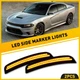 FITS DODGE CHARGER 2015-2022 FRONT SIDE MARKER LIGHTS LAMPS PAIR