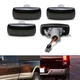 Smoke Lens Front/Rear Amber/Red LED Fender Side Marker Lamps For 2010-18 RAM DRW
