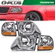 Fit For 97-03 Ford F150/99-02 Expedition Headlights+Corner Lights Assembly Pair