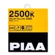 PIAA 22-13411 H11 Solar Yellow Twin PACK-2500K-12V 55W, 2 Pack