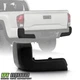 For 2016-2022 Toyota Tacoma Black Rear Bumper End Cap w/o Sensor Hold - Driver