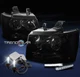 2007-2014 CHEVY SUBURBAN/TAHOE HEADLIGHTS LAMPS BLACK/SMOKE W/DRL LED SIGNAL+HID